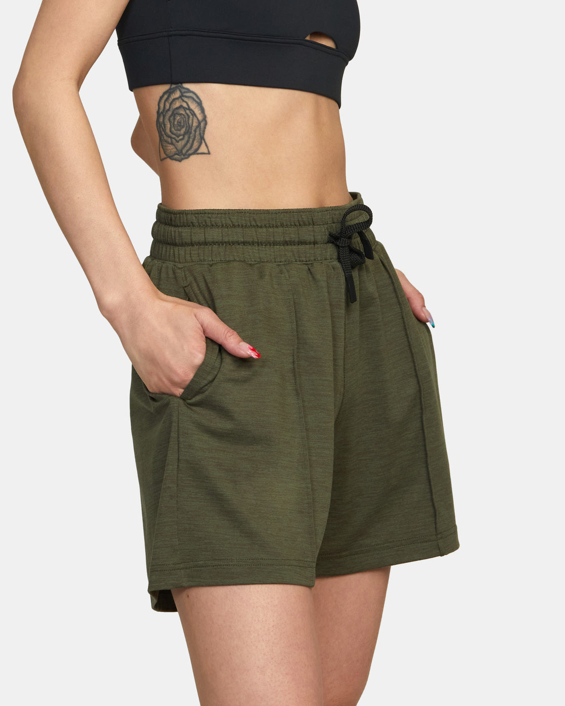 C-Able Workout Shorts - Olive