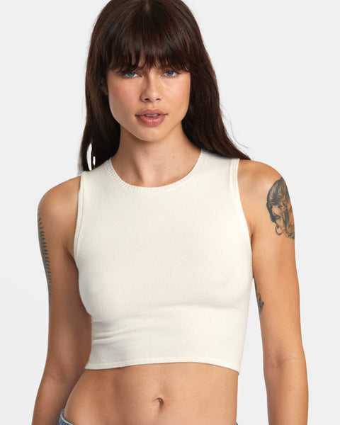 Womens Turtle Neck Crop Tops Short Shirt Sleeveless Fitness Tank