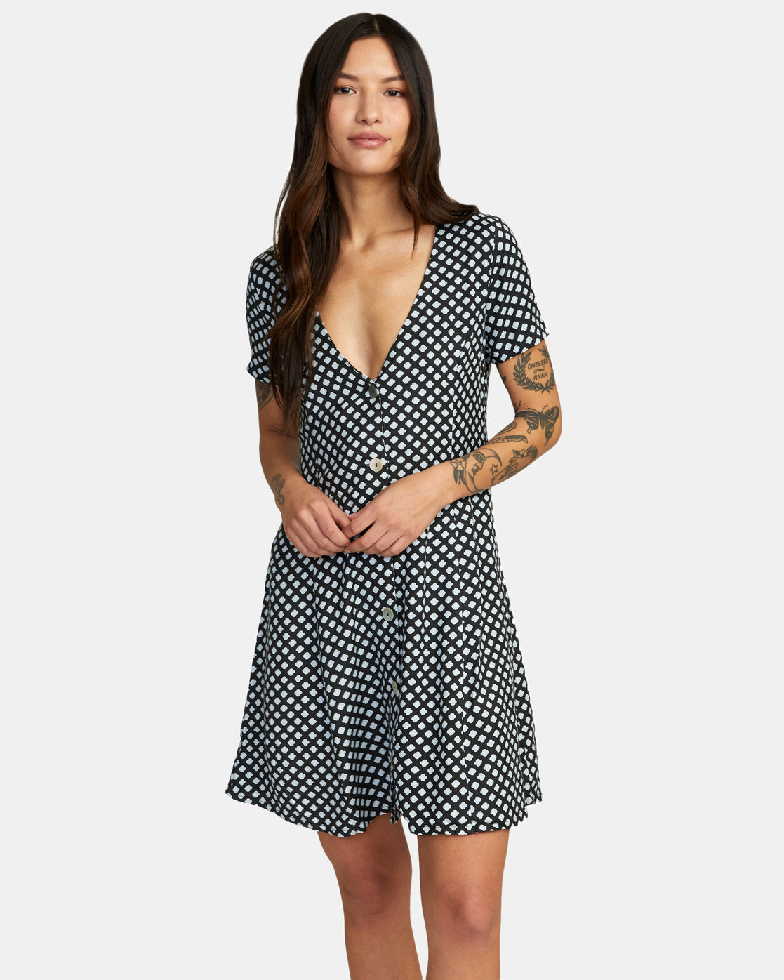 Understated Mini Dress - Rvca Black