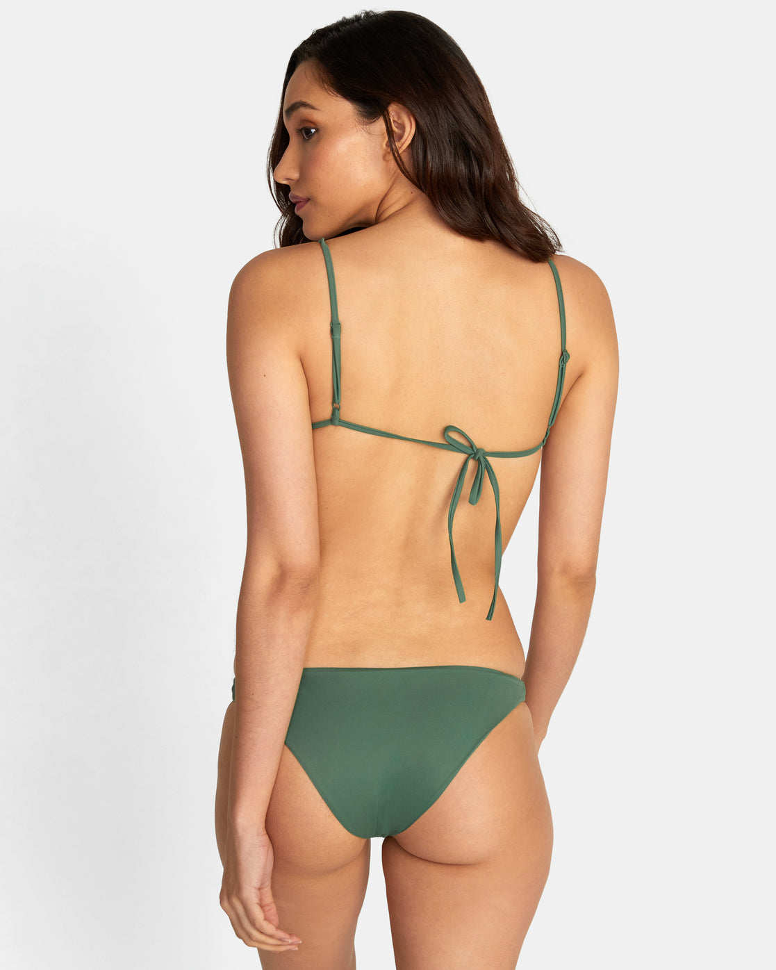 Solid Medium Bikini Bottoms - Palm