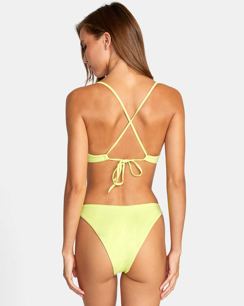 Brightside Skimpy French Bikini Bottoms - Marigold