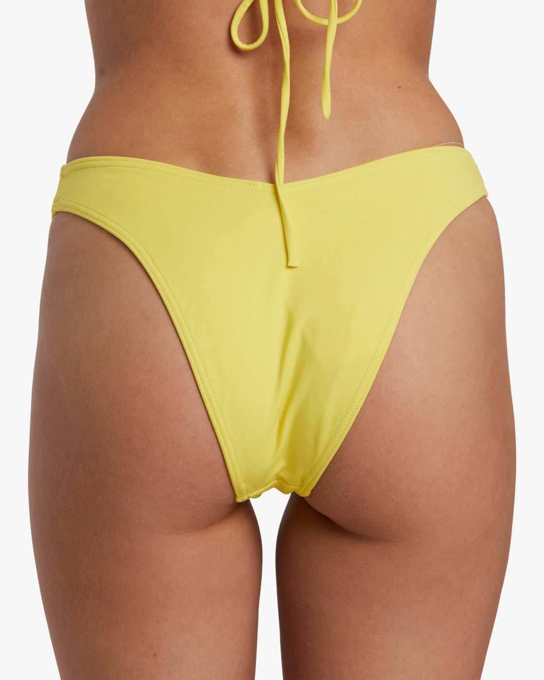 Solid Medium Bikini Bottoms - Guava