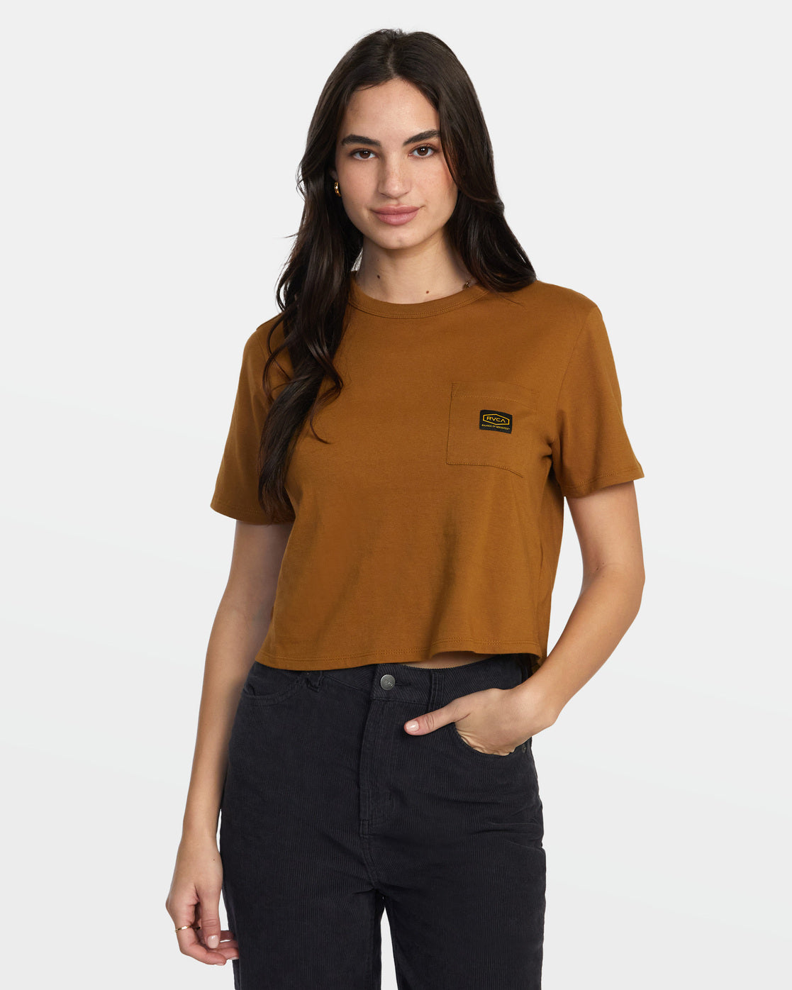 Recession Pocket T-Shirt - Workwear Brown