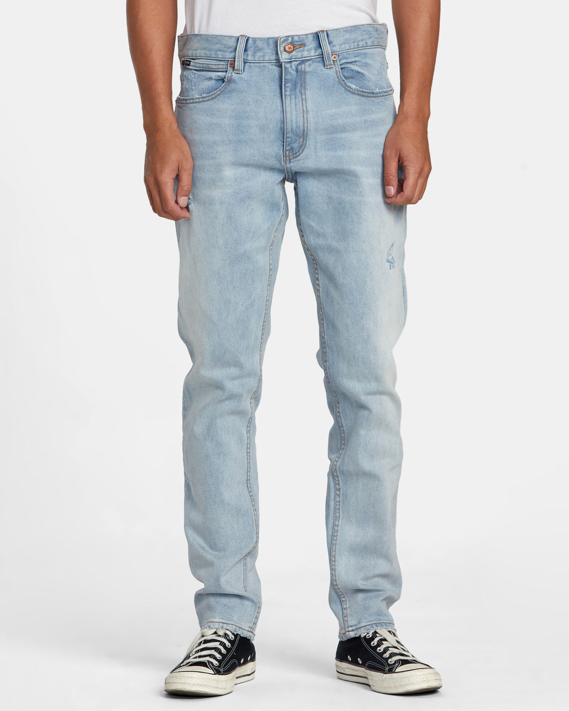 Daggers Denim Jeans - Bleach Wash