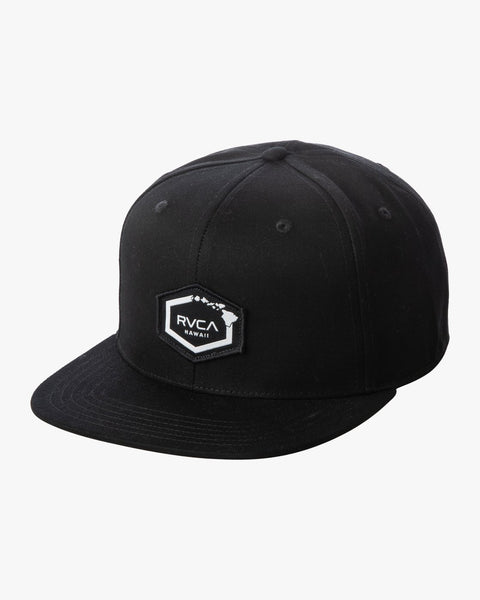 RVCA - Gorra negra AVYHA00465 Hombre