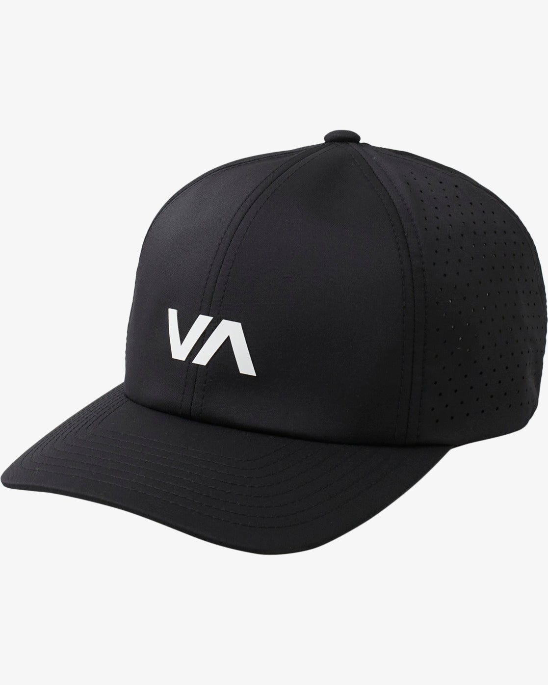 Vent Perforated Clipback Hat Ii - Black