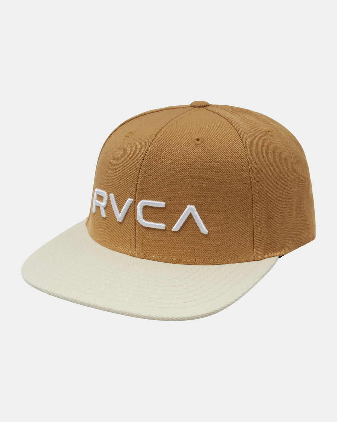 RVCA Twill Snapback II Hat - British Khaki