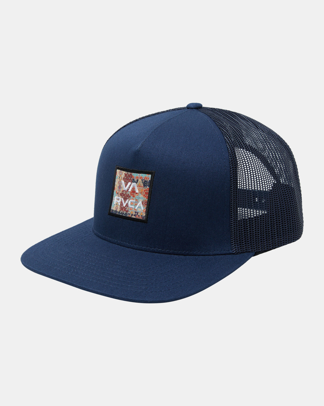 VA All The Way Print Trucker Hat - Navy Blue