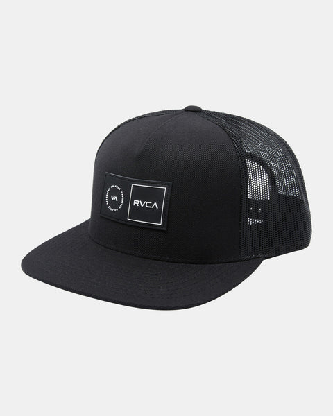 RVCA ANDREW POMMIER RAINBOW CONNECTION SNAPBACK HAT - BLK – Work