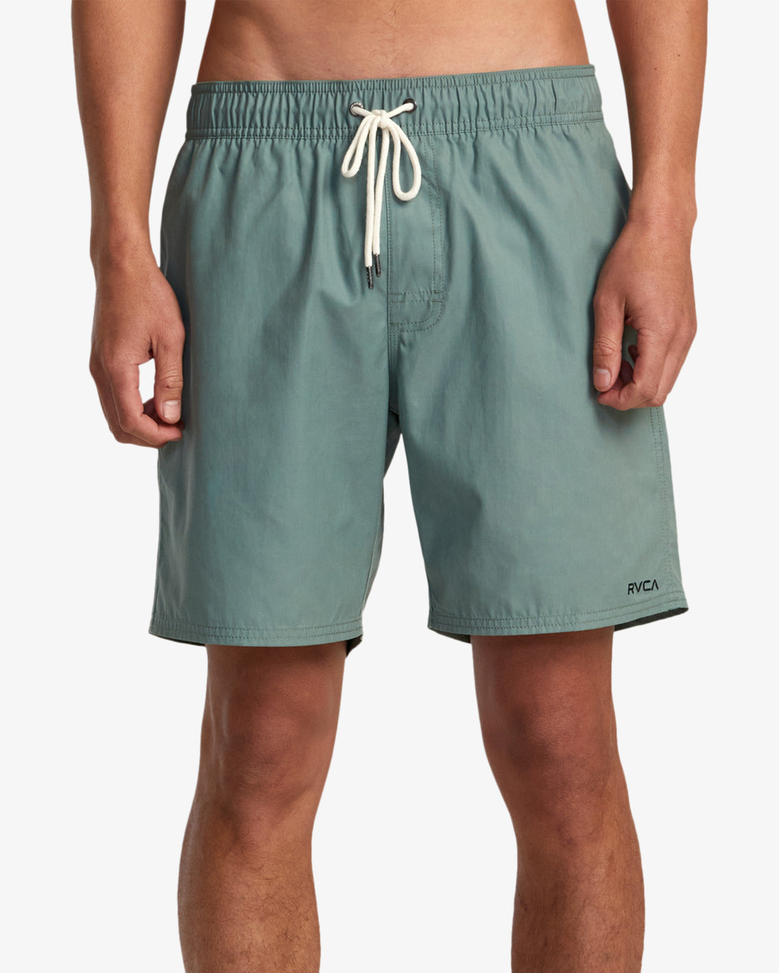 Opposites Elastic Waist Hybrid Amphibian Shorts - Jade