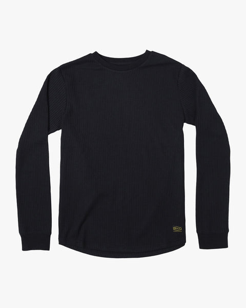 RVCA 2X Long Sleeve Tee - Marine