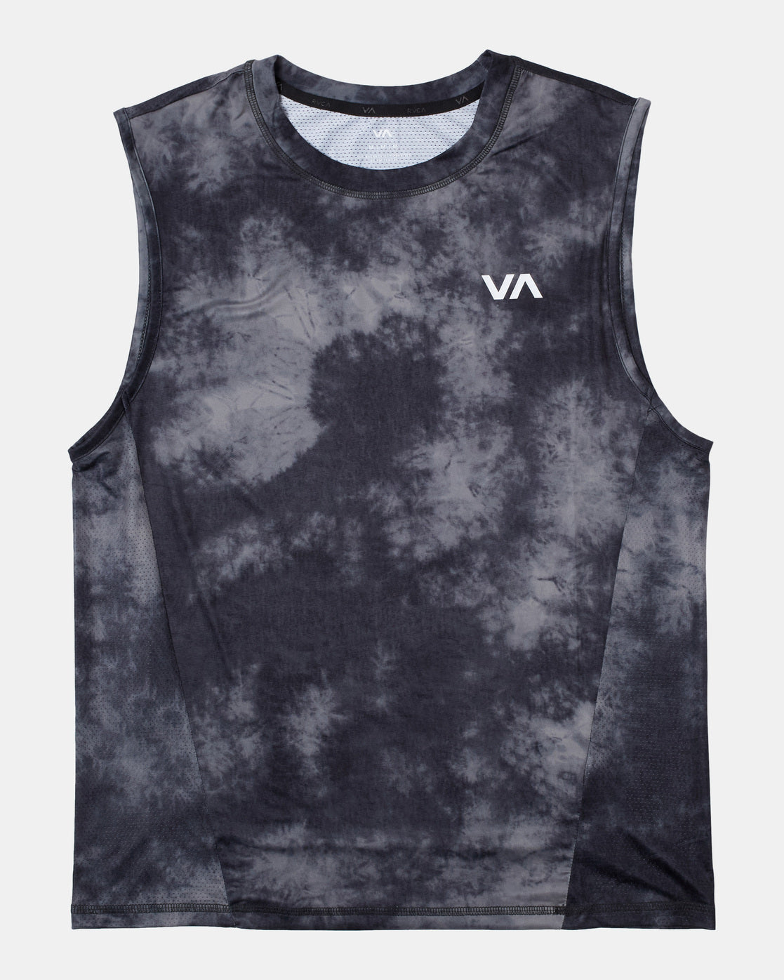 Sport Vent Muscle Tank Top - Rvca Black Tie Dye