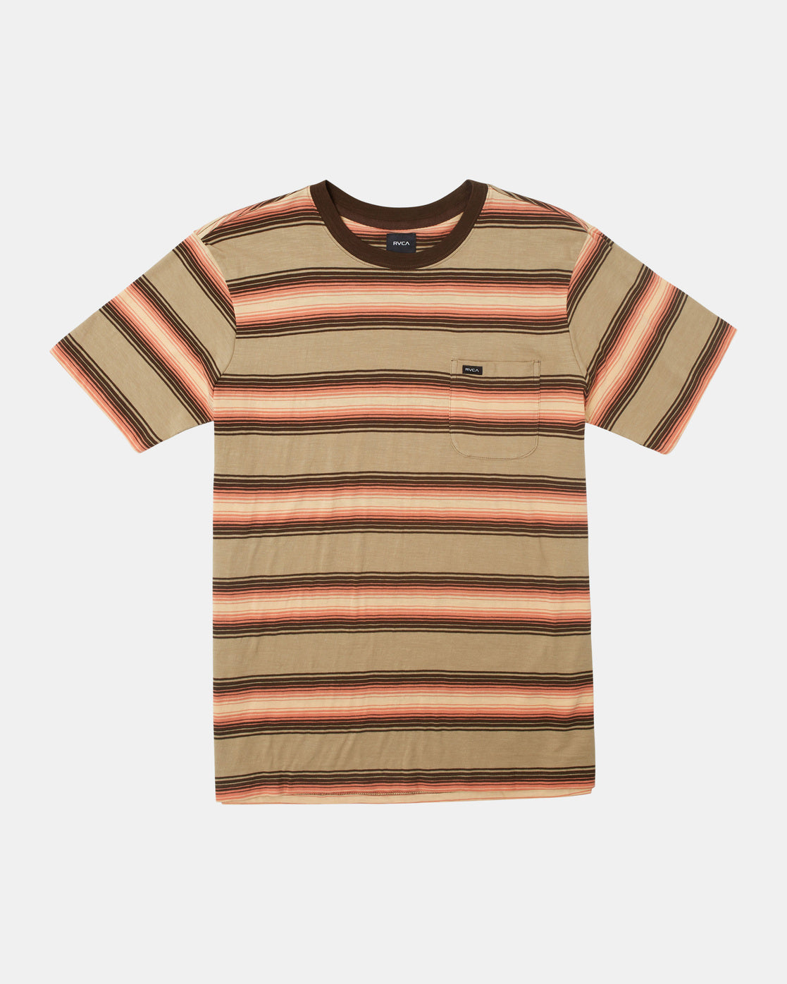 Polanco Stripe Tee - Khaki