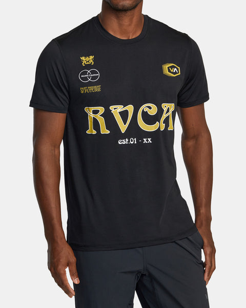RVCA Laminate T-Shirt - Gray Purple – RVCA.com