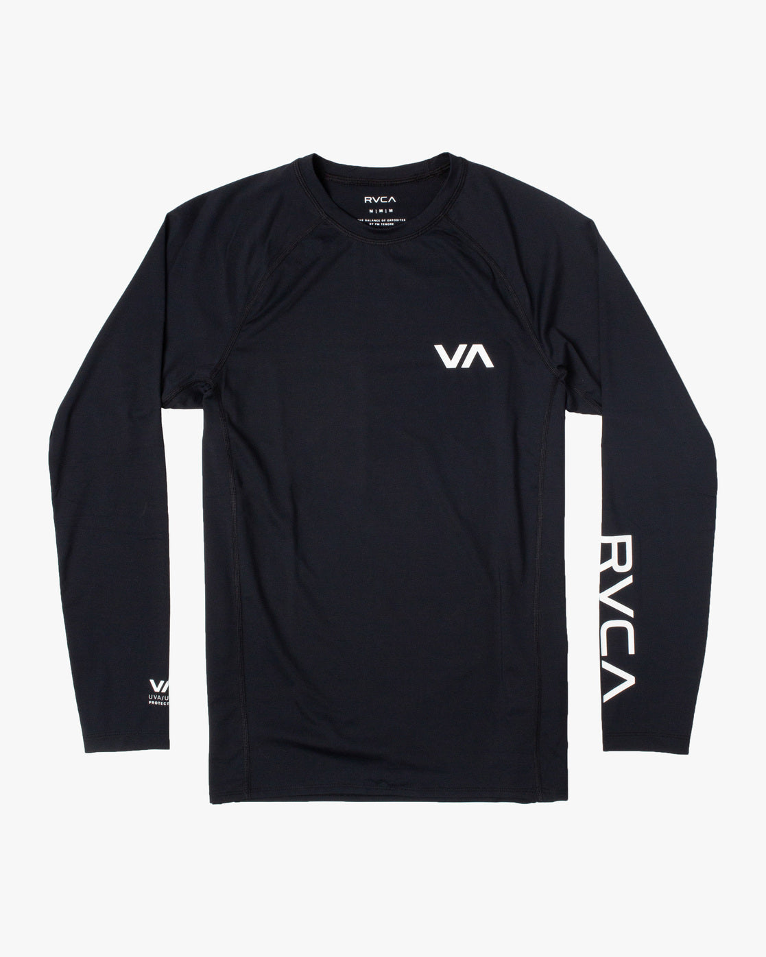 RVCA Long Sleeve Rashguard - Black