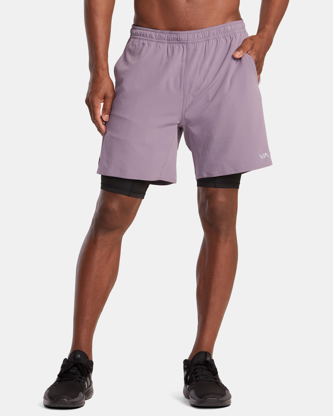 Yogger Train 2-In-1 Elastic Waist Workout Shorts 17