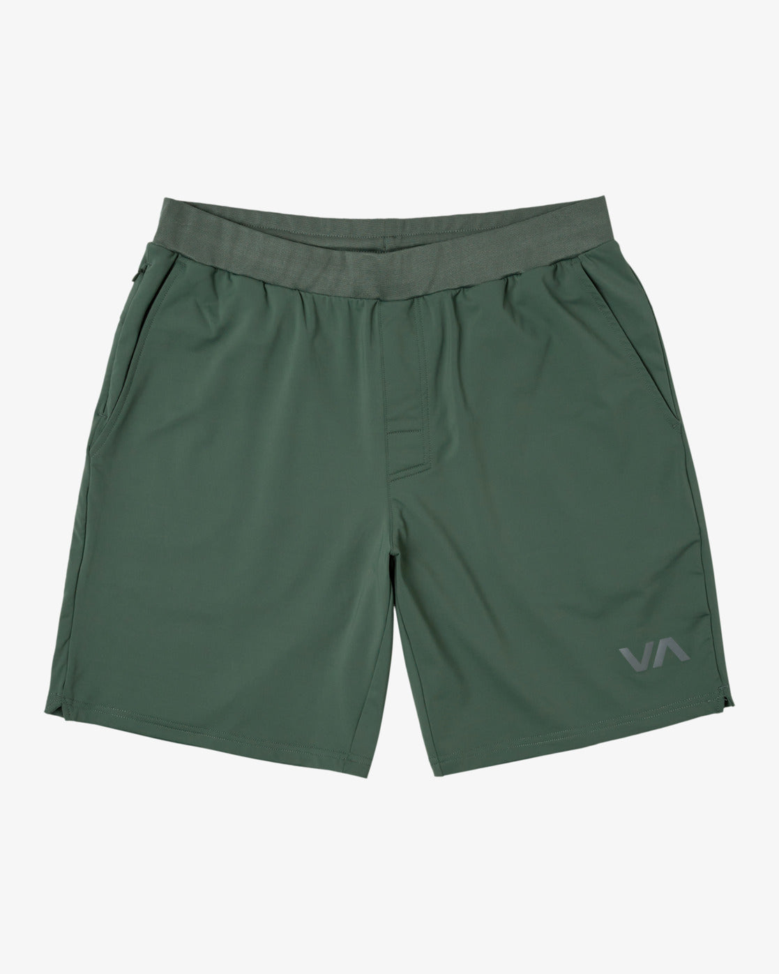 VA Sport Trainer Elastic Waist Shorts - Dark Cactus