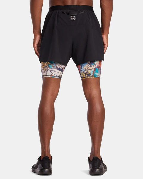 RVCA Runner 2-In-1 Shorts - Black –