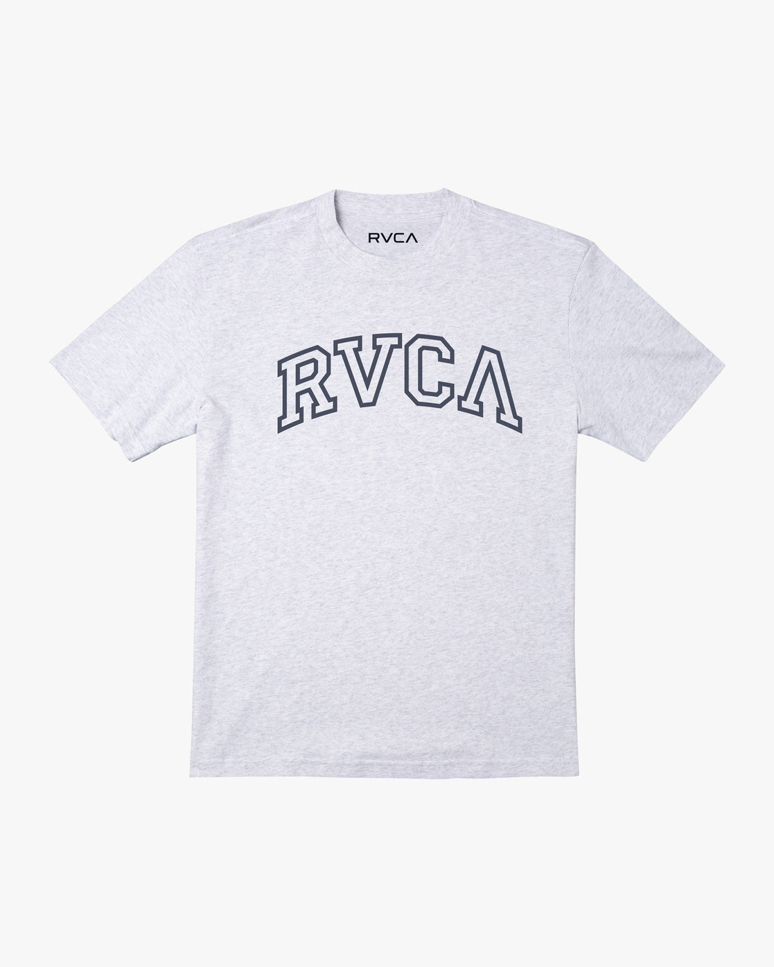 Arched Tee - Light Grey Heather