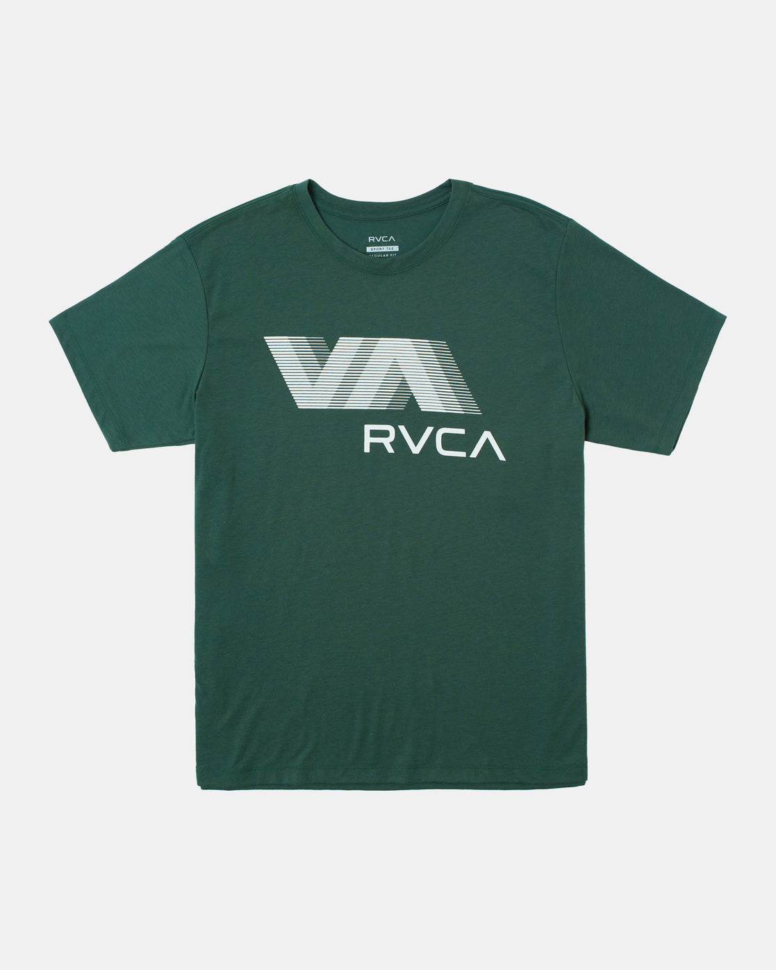 Va Rvca Blur Tee - Jungle Green