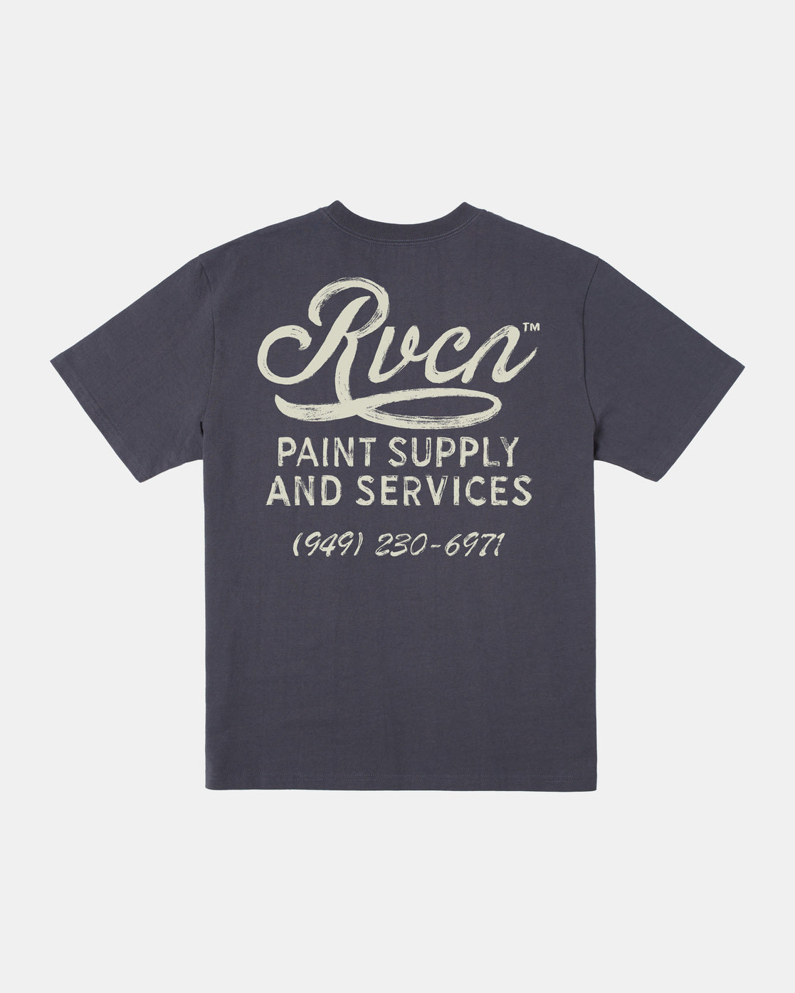 Rvca Paint Supply T-Shirt - Garage Blue