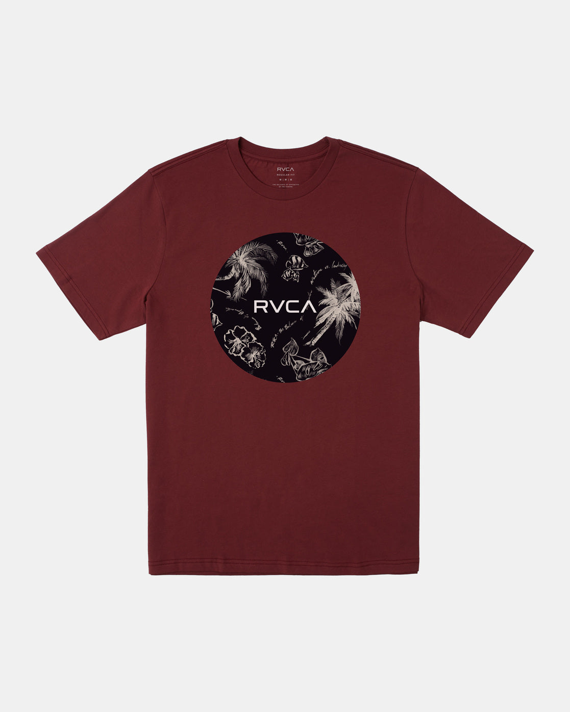 Motors Tee - Oxblood Red