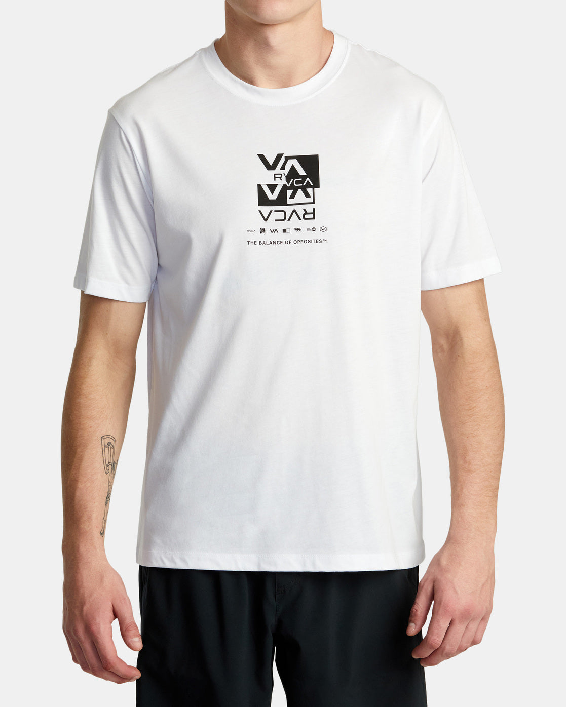 Vortex Short Sleeve Tee T-Shirt - Overcast –