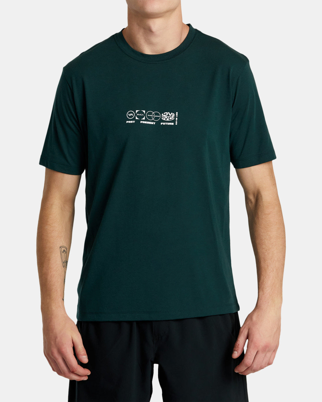 RVCA Pennant Short Sleve T-Shirt - AVYZT00564-DGN