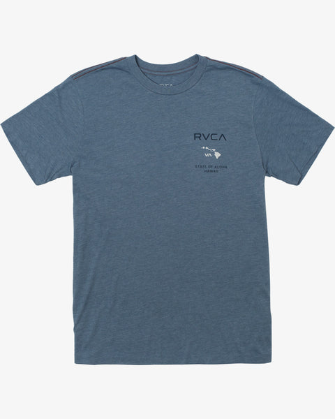 Big RVCA Tee - Industrial Blue