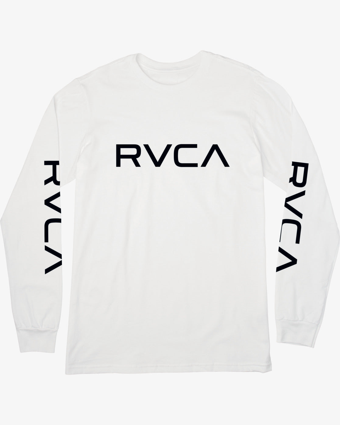 BIG RVCA LONG SLEEVE T-SHIRT BIG RVCA LS - grey noise – FORESTA LA