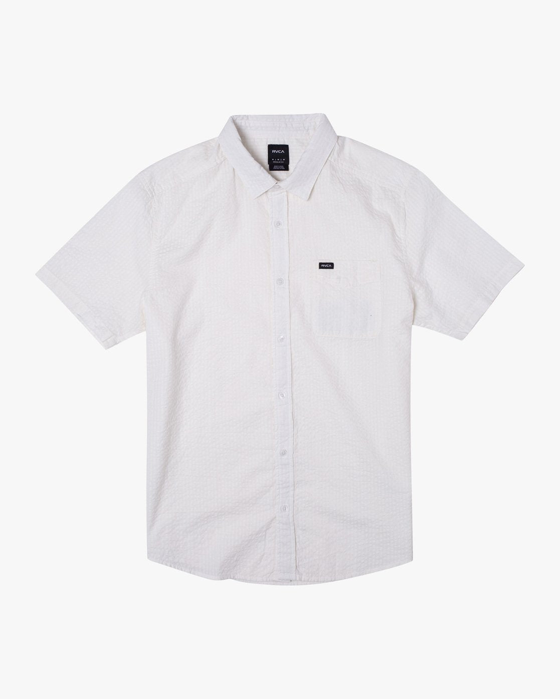 Endless Seersucker Short Sleeve Shirt - Natural