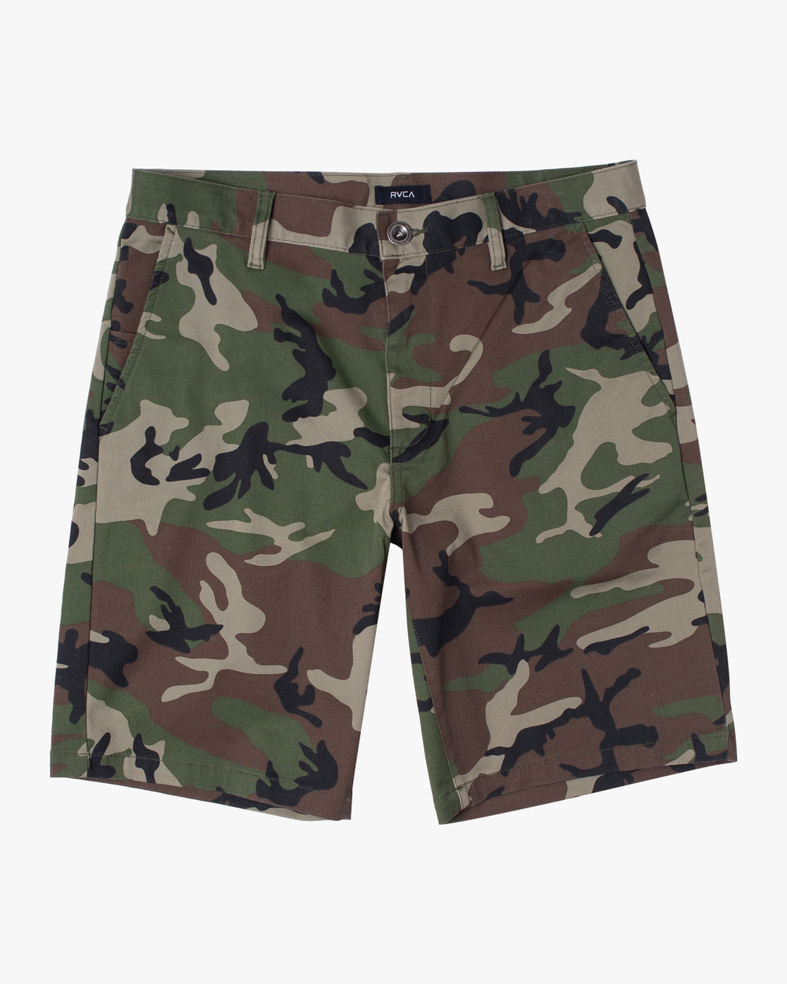 Week-End Stretch Chino Shorts 20” - Woodland Camo