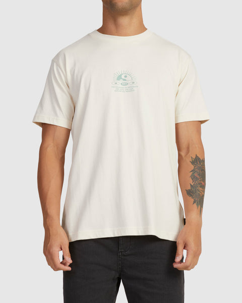 RVCA VERTICAL PURE T-SHIRT - CLEARANCE