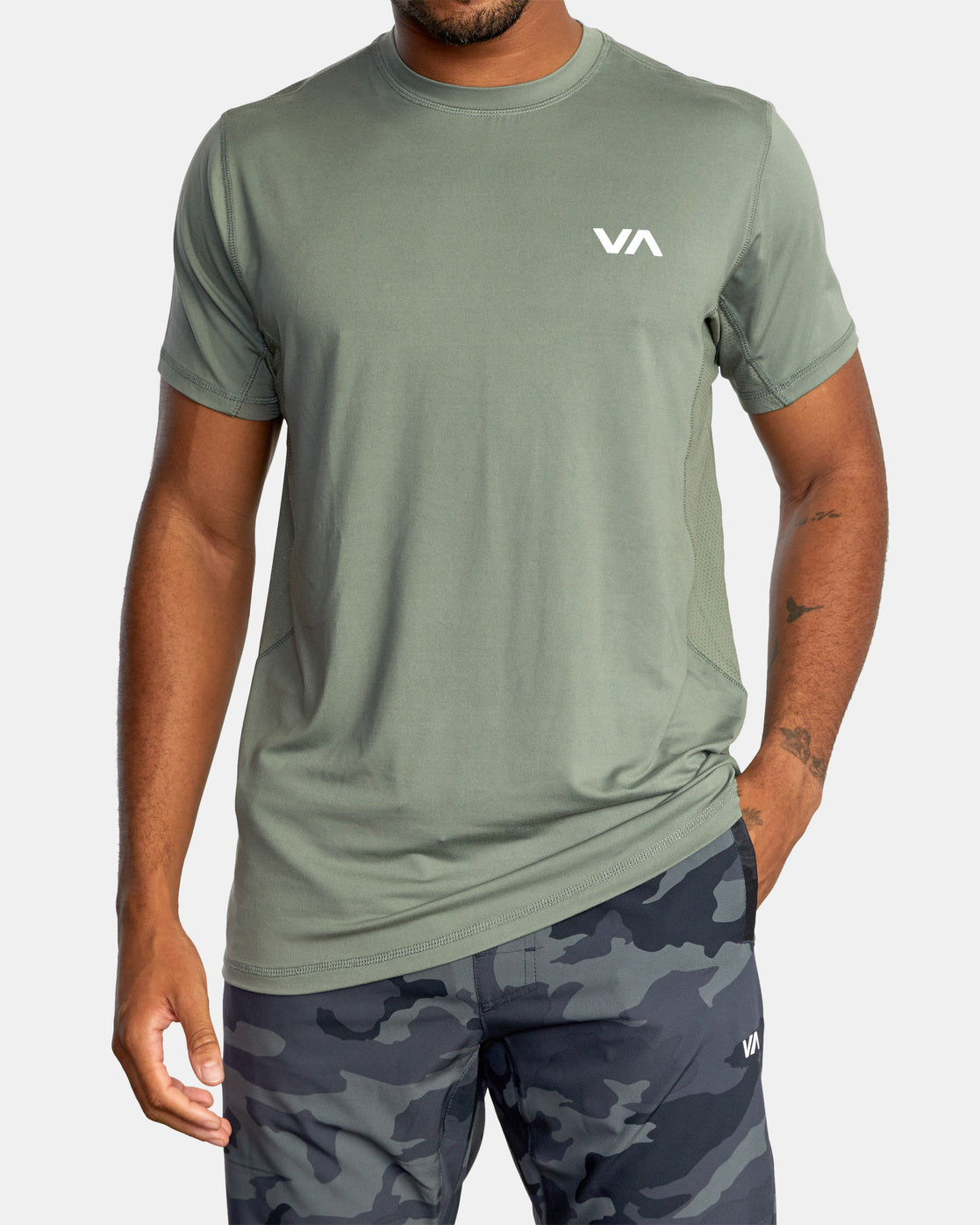 Sport Vent Performance Tee - Agave Green