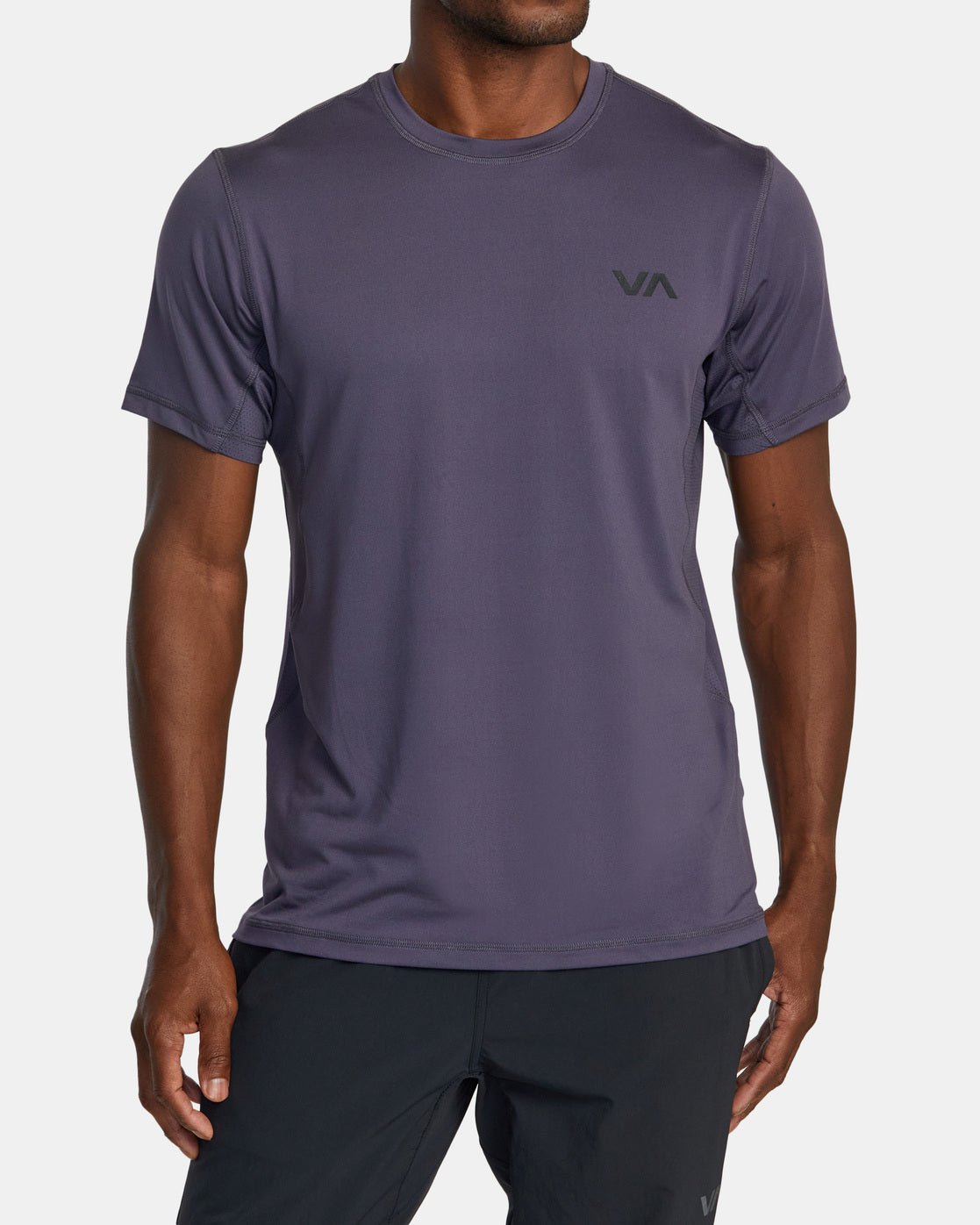 Sport Vent Performance Tee - Gray Purple