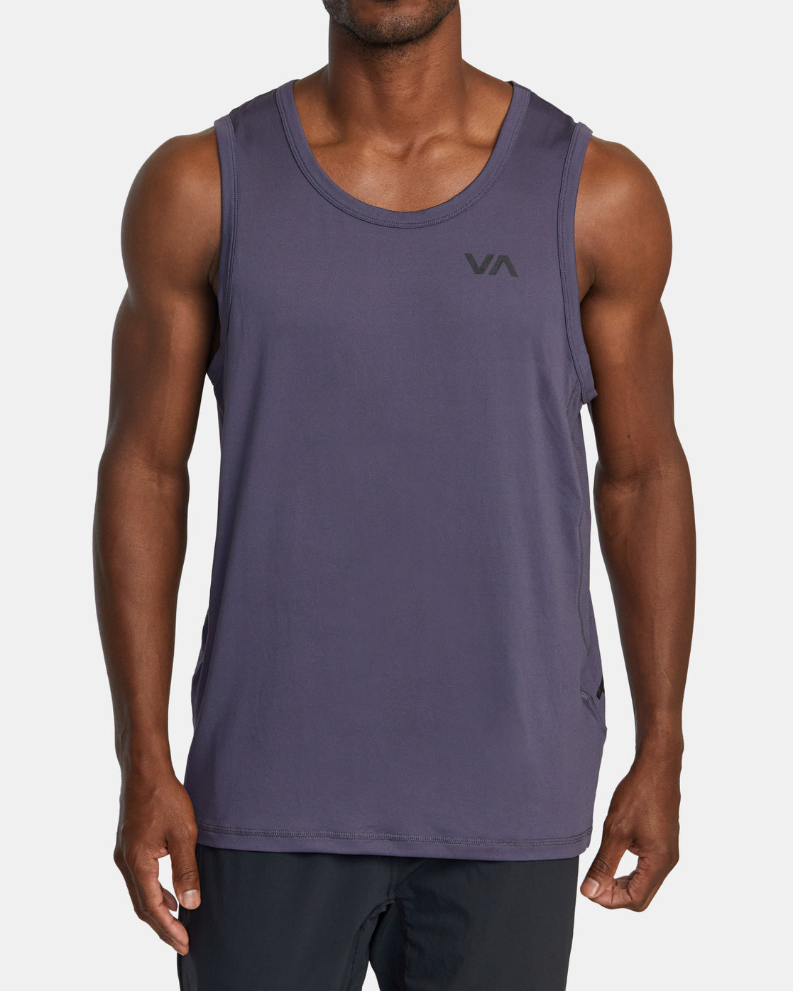 Sport Vent Tank Top - Gray Purple