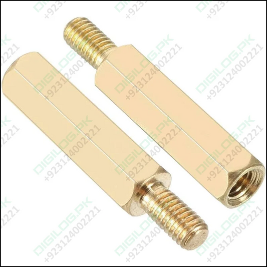 10mm+5mm M3 Male To Female Pcb Spacer Brass Pcb Standoff