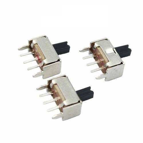 3 Pin 12mm Mini Vertical Spdt Slide Switch Toggle