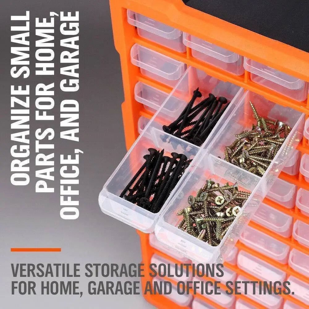 60 Drawer Plastic Component Storage Tools Box Makeup Jewelry