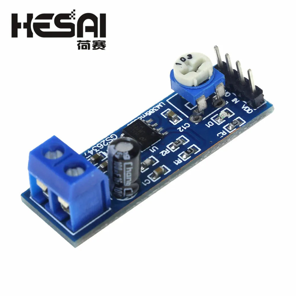 Audio Amplifier Module Lm386 5-12v 10k Adjustable Resistance