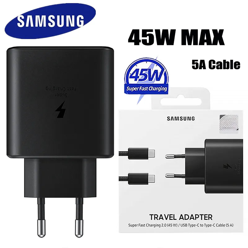 Ep-ta845xwcgcn Samsung 45w Pd Adapter With Type c To Cable