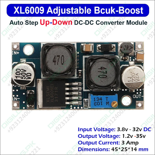 Hw-613 Adjustable Dc To Dc Buck Converter Module 3a