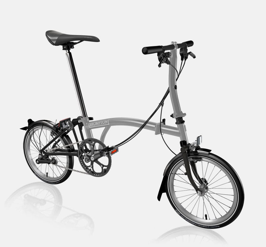 Brompton P Line Urban - Low - Midnight Black Metallic