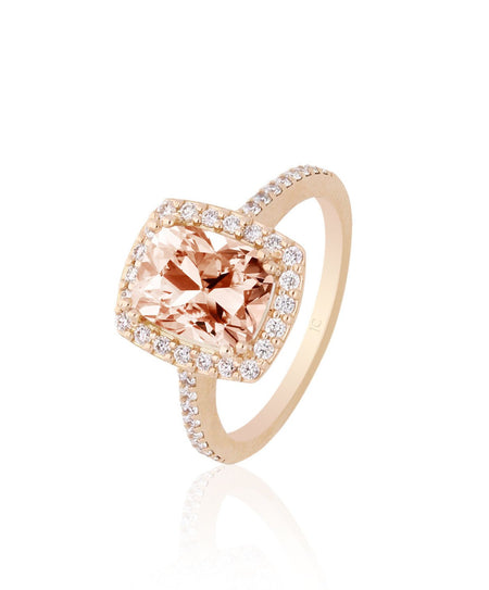 Morganite Engagement  Rings 