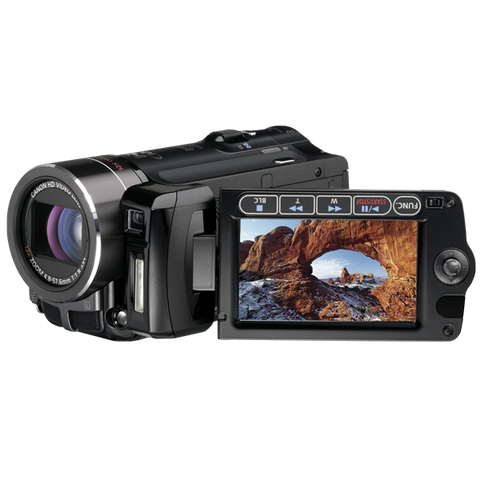 Canon VIXIA HF10 Flash Memory High Definition Camcorder with 16 GB Internal Flash Memory and 12x Optical Image Stabilized Zoom