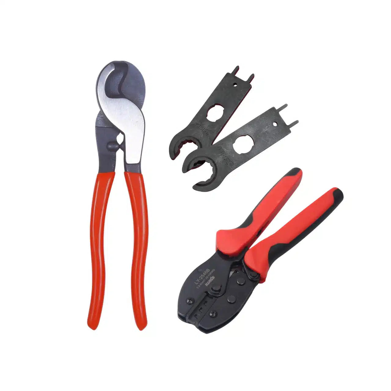 Signature Solar Solar PV Tool Kit | Wire Stripper, Staubli Open End Spanner Set, Cable Cutter 4 AWG to 2/0 AWG
