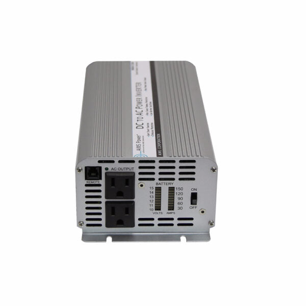 AIMS Power 1250 Watt Power Inverter 12 Volt with Features | PWRINV1250W