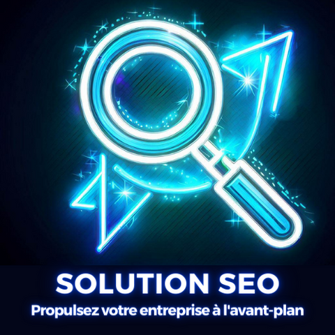 Logo de Solution SEO, l'entreprise qui vous aide à comprendre un générateur de texte intelligence artificielle.