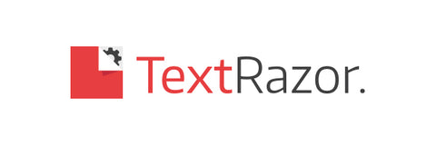 Logo de TextRazor, un outil d'analyse de texte qui peut être maîtrisé plus efficacement grâce à une formation en intelligence artificielle