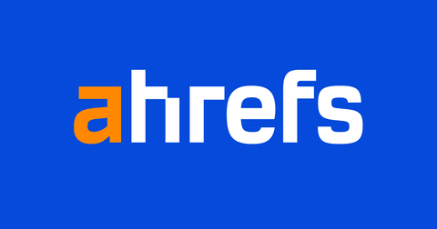 Logo de Ahrefs, plateforme d'analyse de données web qui peut être utilisée efficacement après une formation en intelligence artificielle